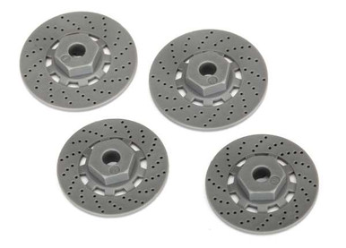 rot　4-④ Traxxas 4-Tec 2.0 Hex Wheel Hubs Disk Brake Rotors