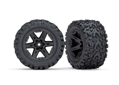 Ruote Per RC Monster Truck Traxxas Talon EXT 3.8 Pneumatici Su Cerchio