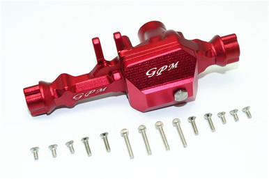 GPM Red Aluminum Front Axle Housing & Gearbox for