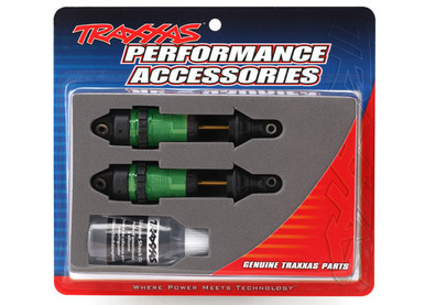 Traxxas Green GTR Long Shocks w/PTFE-Coated Bodies & TiN Shafts