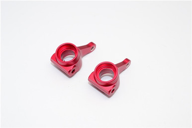 GPM Red Aluminum Steering Blocks for 2WD Stampede