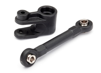 Traxxas Maxx Steering Servo Horn & Linkage with Pivot Balls | Traxxas