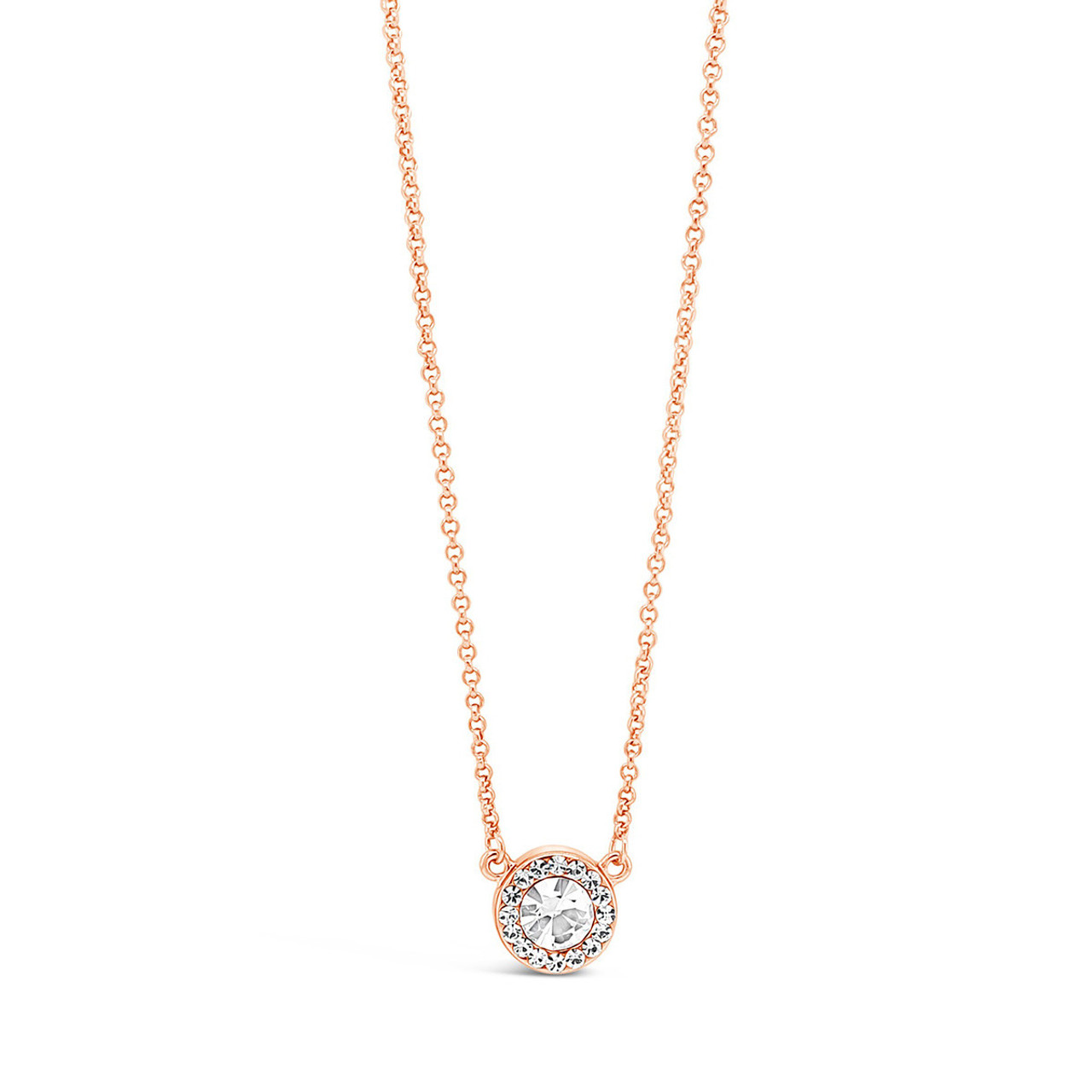 Swarovski rose shop gold chain