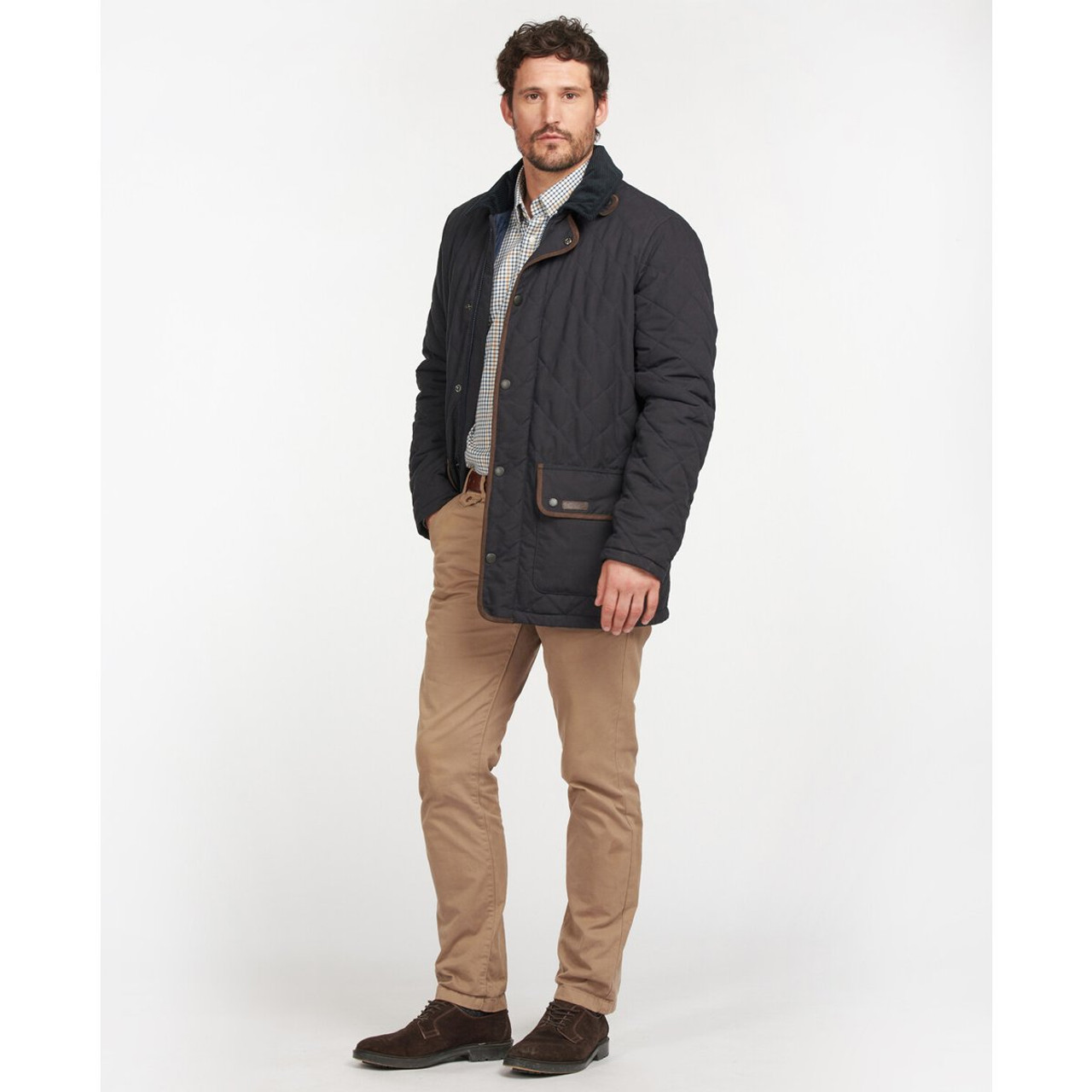 Barbour Burton Quilted Jacket Navy Kilkenny Design