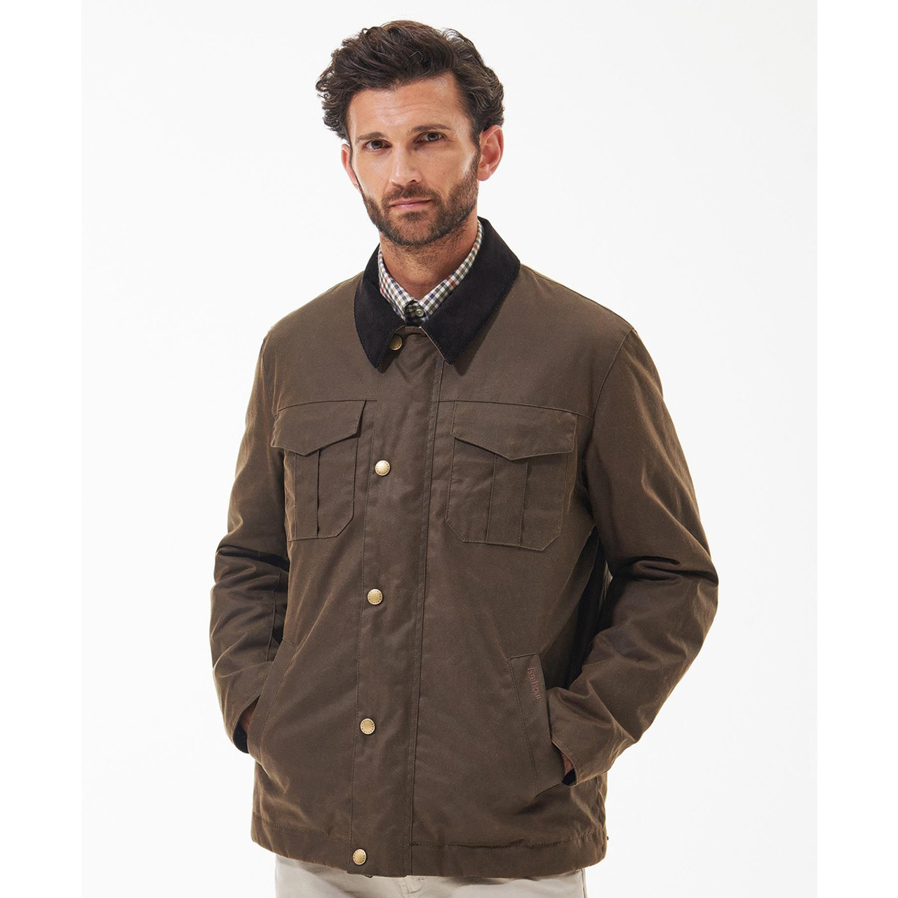 Brown barbour clearance jacket