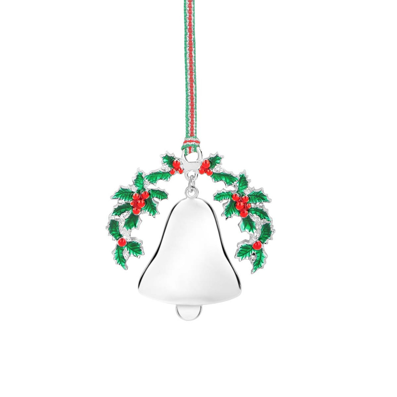 Newbridge Christmas Bell with Holly Tree Decoration | Kilkenny Design