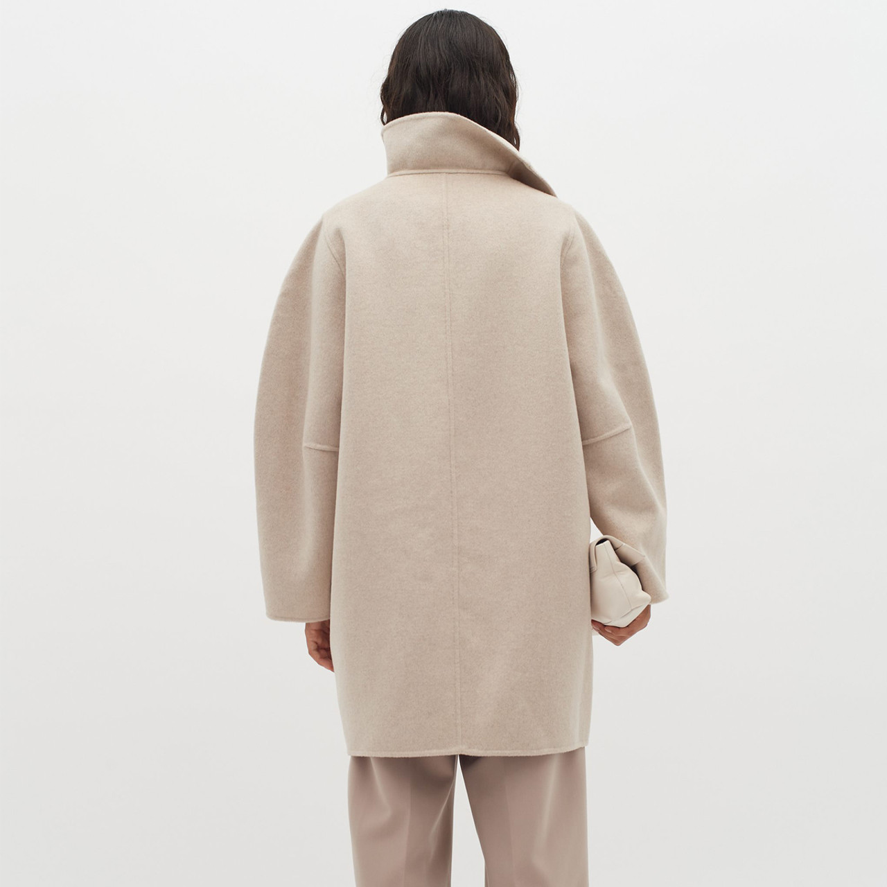 Acne clearance cocoon coat