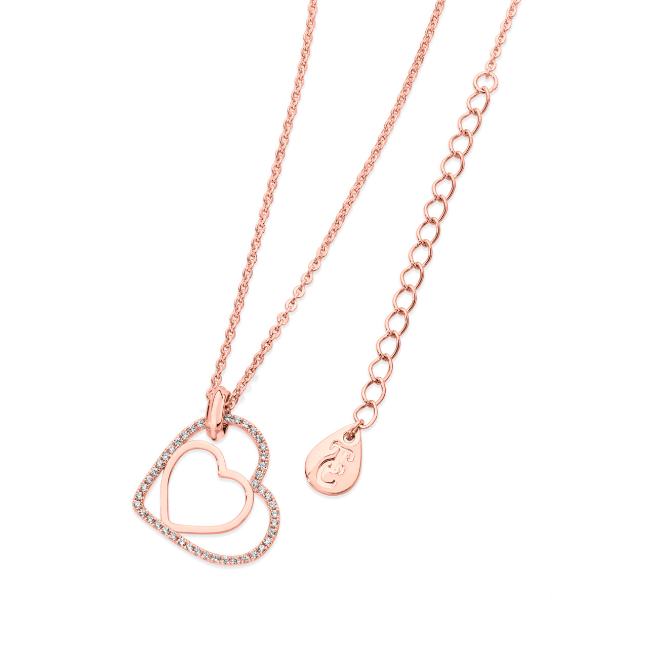 Snake Multi-strand Chain With Floating Heart Necklace - Universal Thread™  Gold : Target