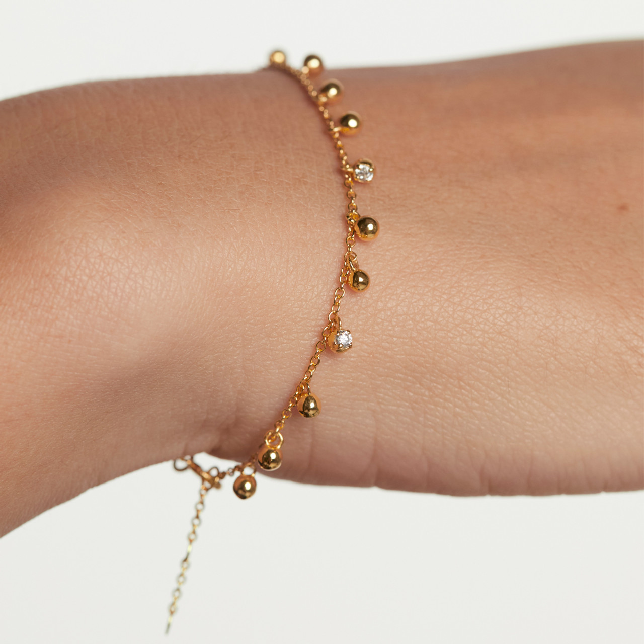 18K Gold Plated Silver Bubble Bracelet | Kilkenny Design