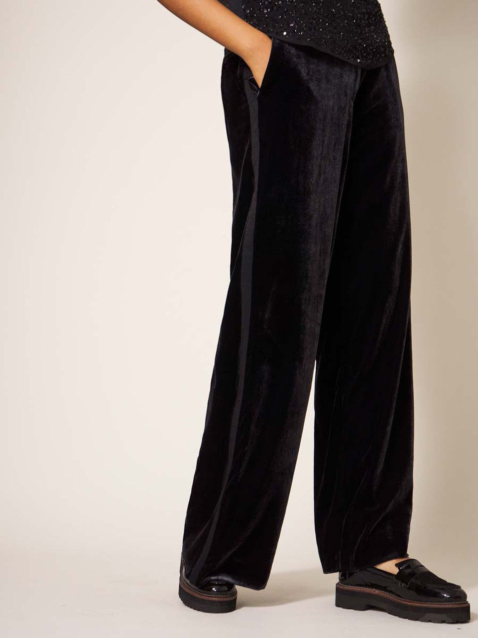 Ella Velvet Pants - Accessorize In Style