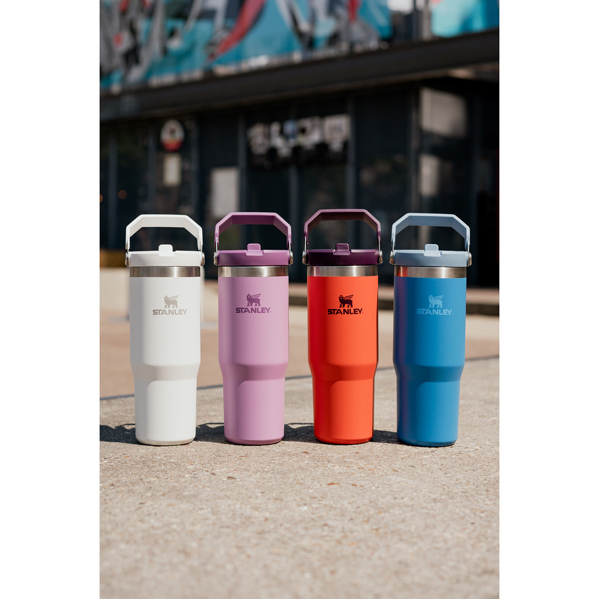 Ice Flow Flip Straw Tumbler I Charcoal Kilkenny Design