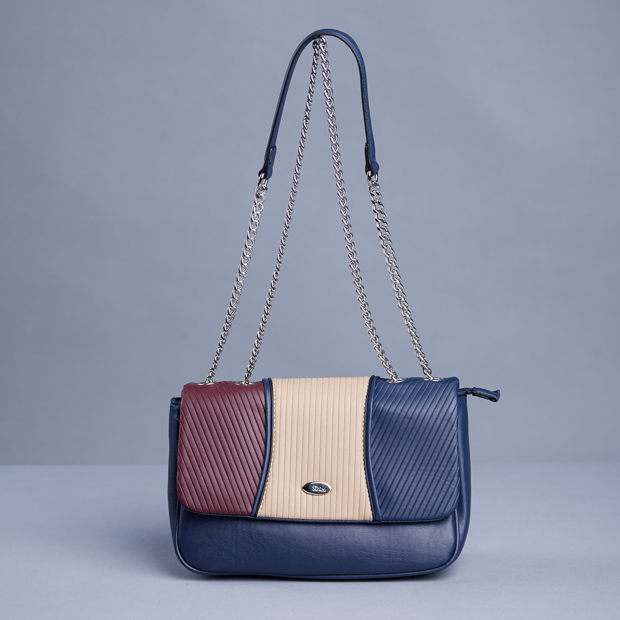 Colour block handbag clearance