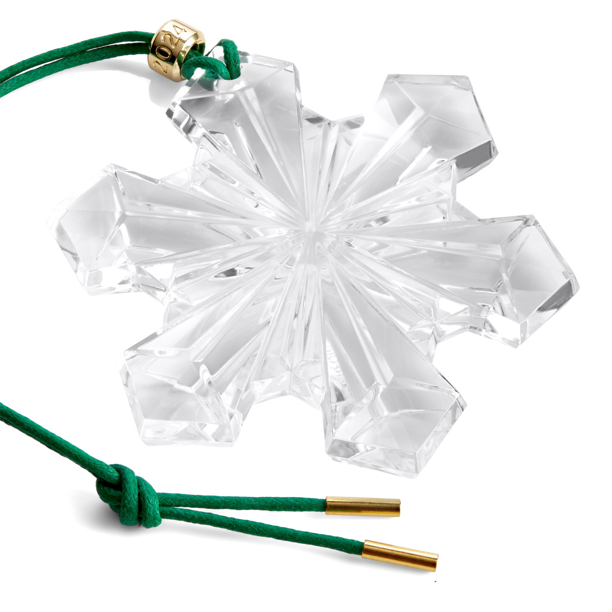 Annual 2024 Christmas Snow Crystal Ornament | Kilkenny Design