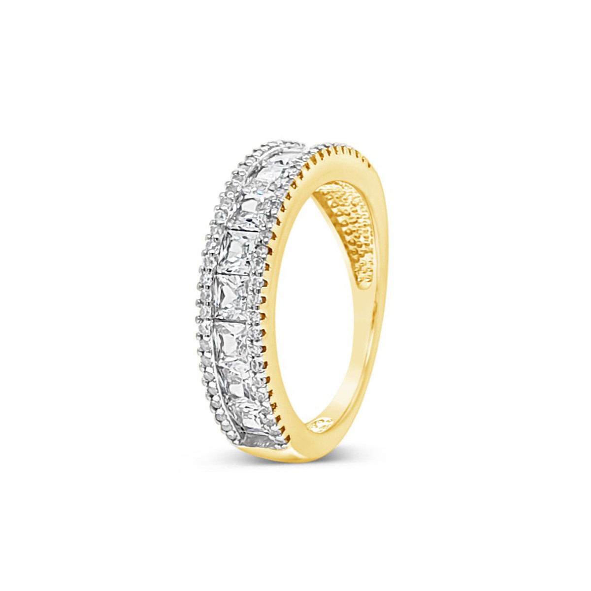 Gold Channel Set Ring | Kilkenny Design