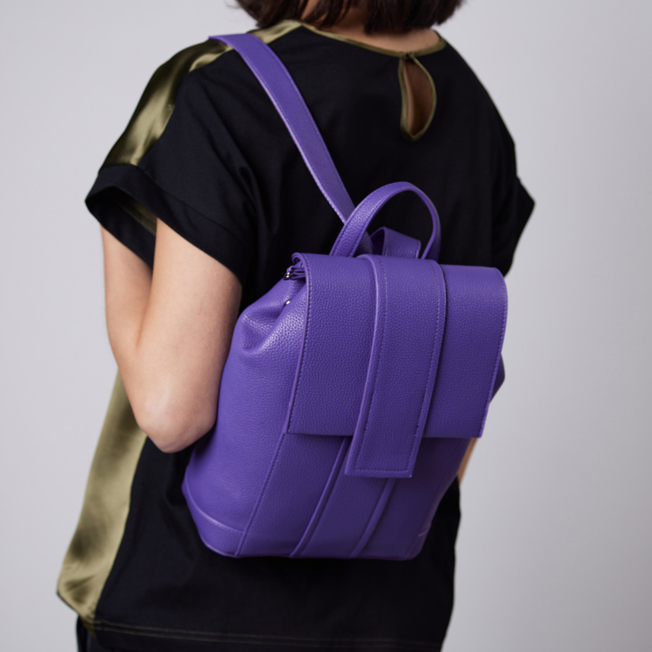 Small purple backpack outlet