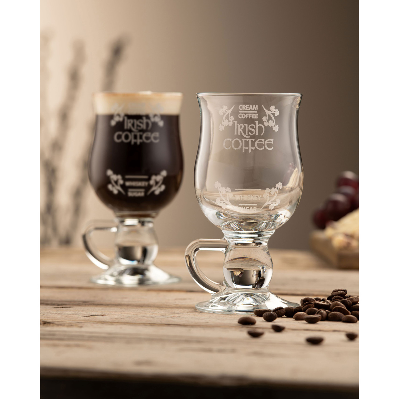 Galway Crystal Irish Coffee Glasses - Set of 2 | Kilkenny Design