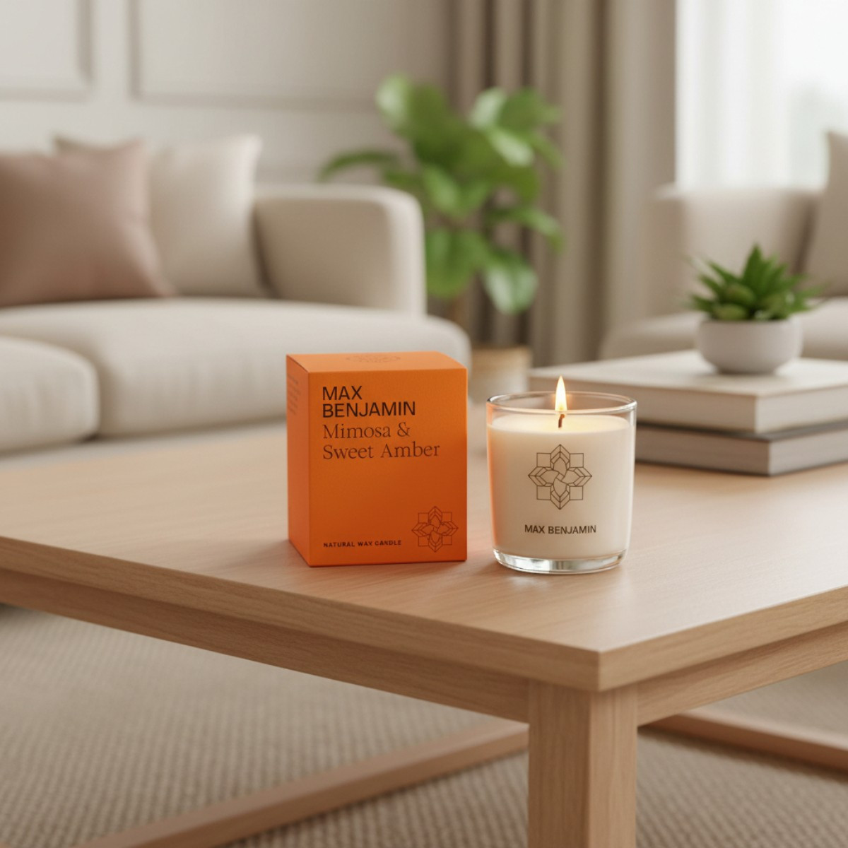 Candle Mimosa & Sweet Amber 210g | Kilkenny Design