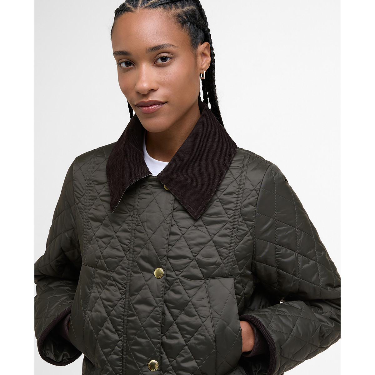 Barbour Modern Beadnell Quilted Jacket – Sage Kilkenny Design