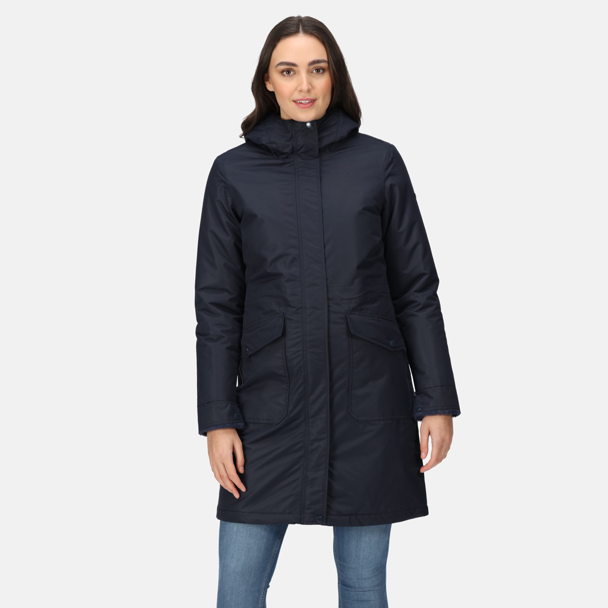 Regatta Romine Waterproof Parka Jacket Navy Kilkenny Design