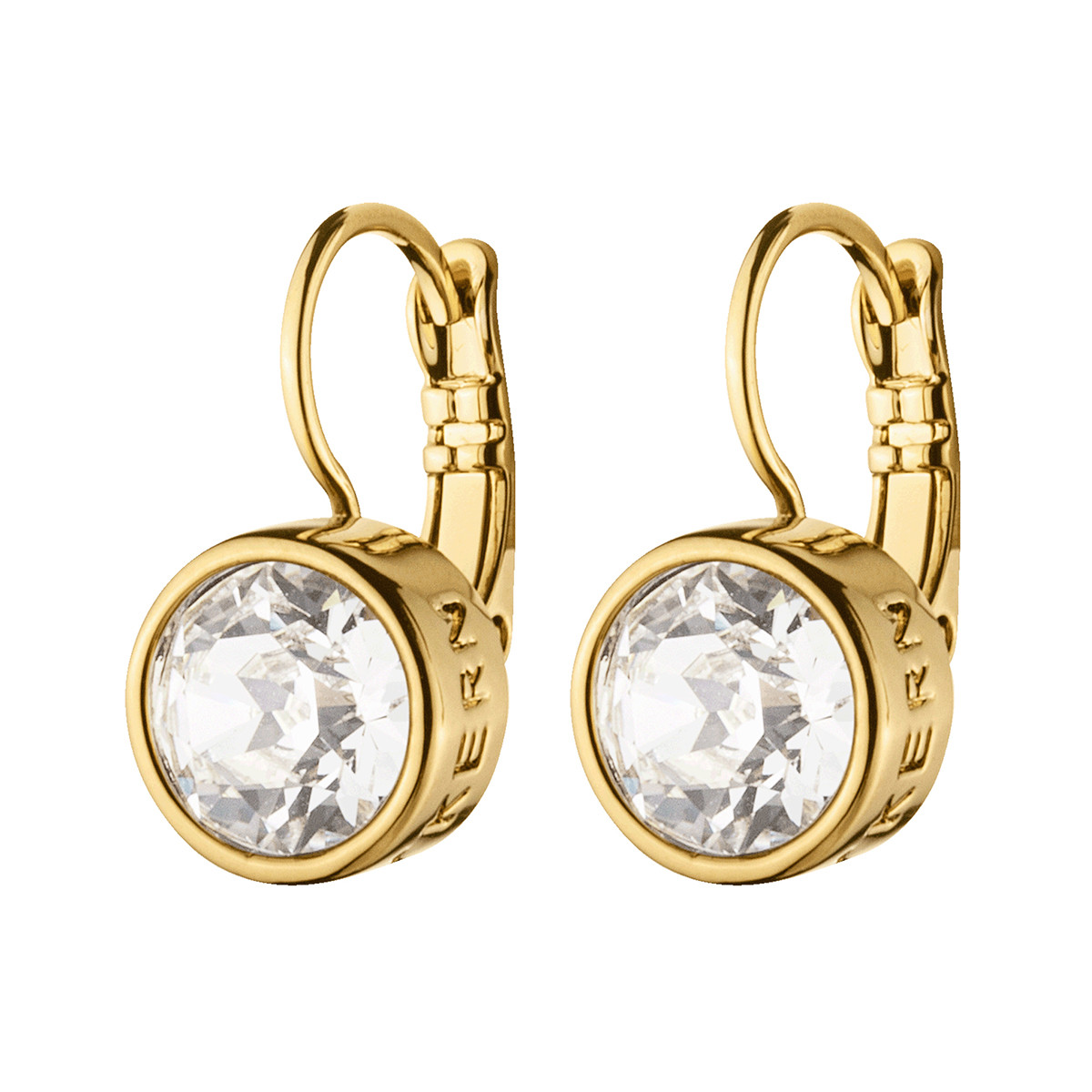 Dyrberg/Kern Louise Gold Crystal Earrings Kilkenny Design