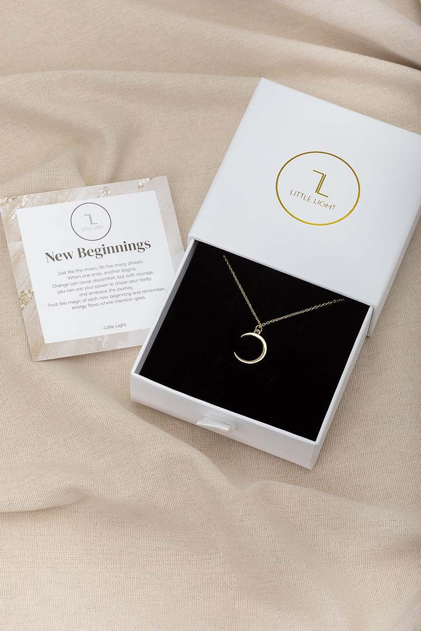 Buy the Silver Large Crescent Moon Necklace from British Jewellery Designer  Daniella Draper – Daniella Draper UK