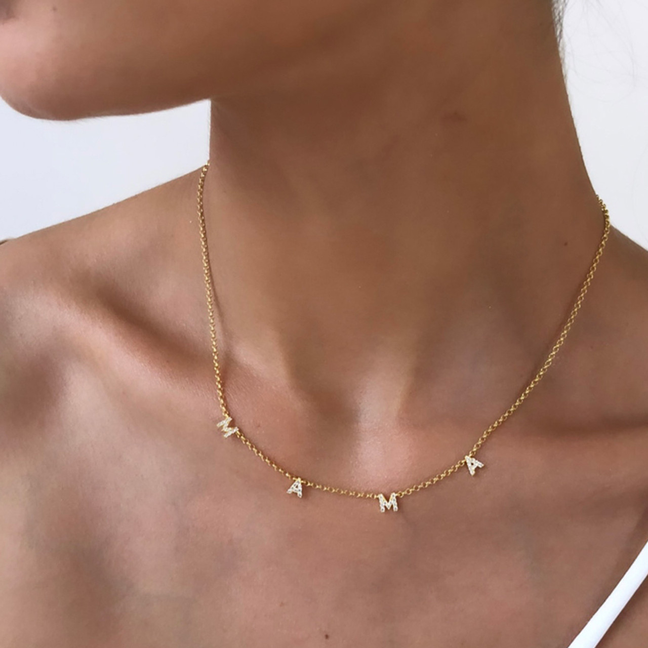 Mama Necklace | Linjer Jewelry