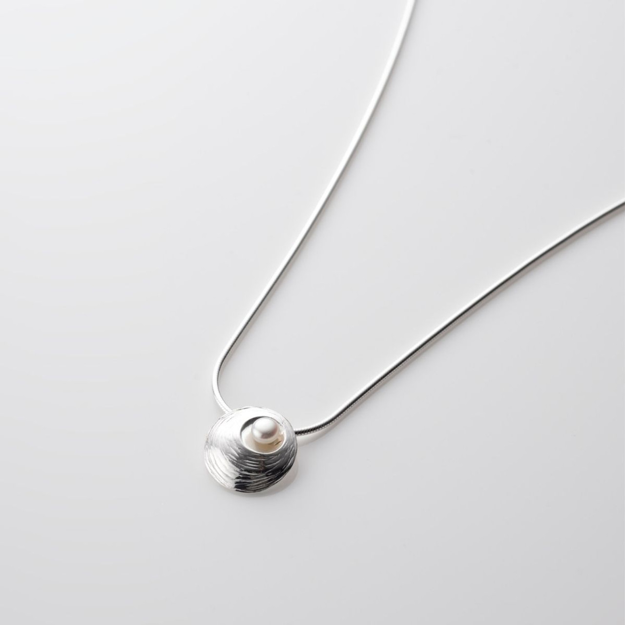 Silver Oyster Necklace with Pearl | Beatrixbell Handcrafted Jewelry –  Beatrixbell Handcrafted Jewelry + Gift