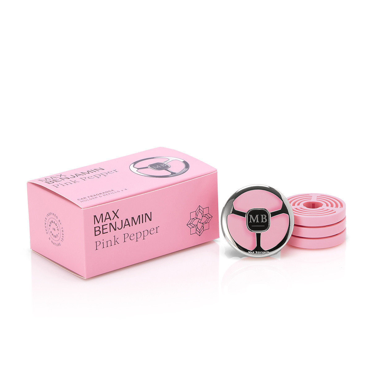 Max Benjamin Car Fragrance Gift Set Pink Pepper Kilkenny Design