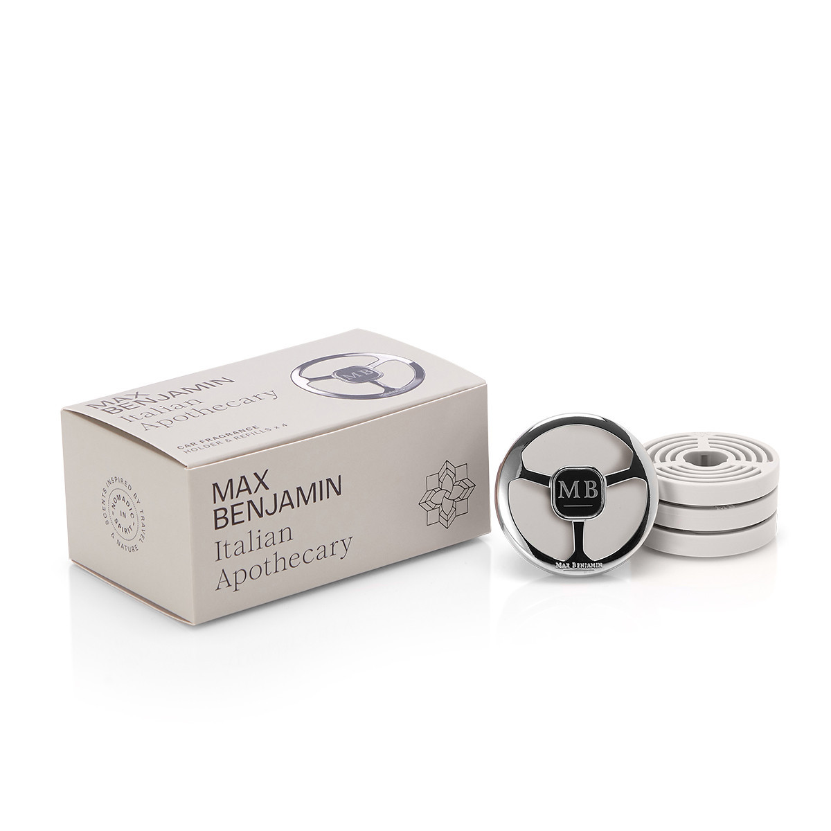 Max Benjamin Car Fragrance Gift Set Italian Apothecary Kilkenny