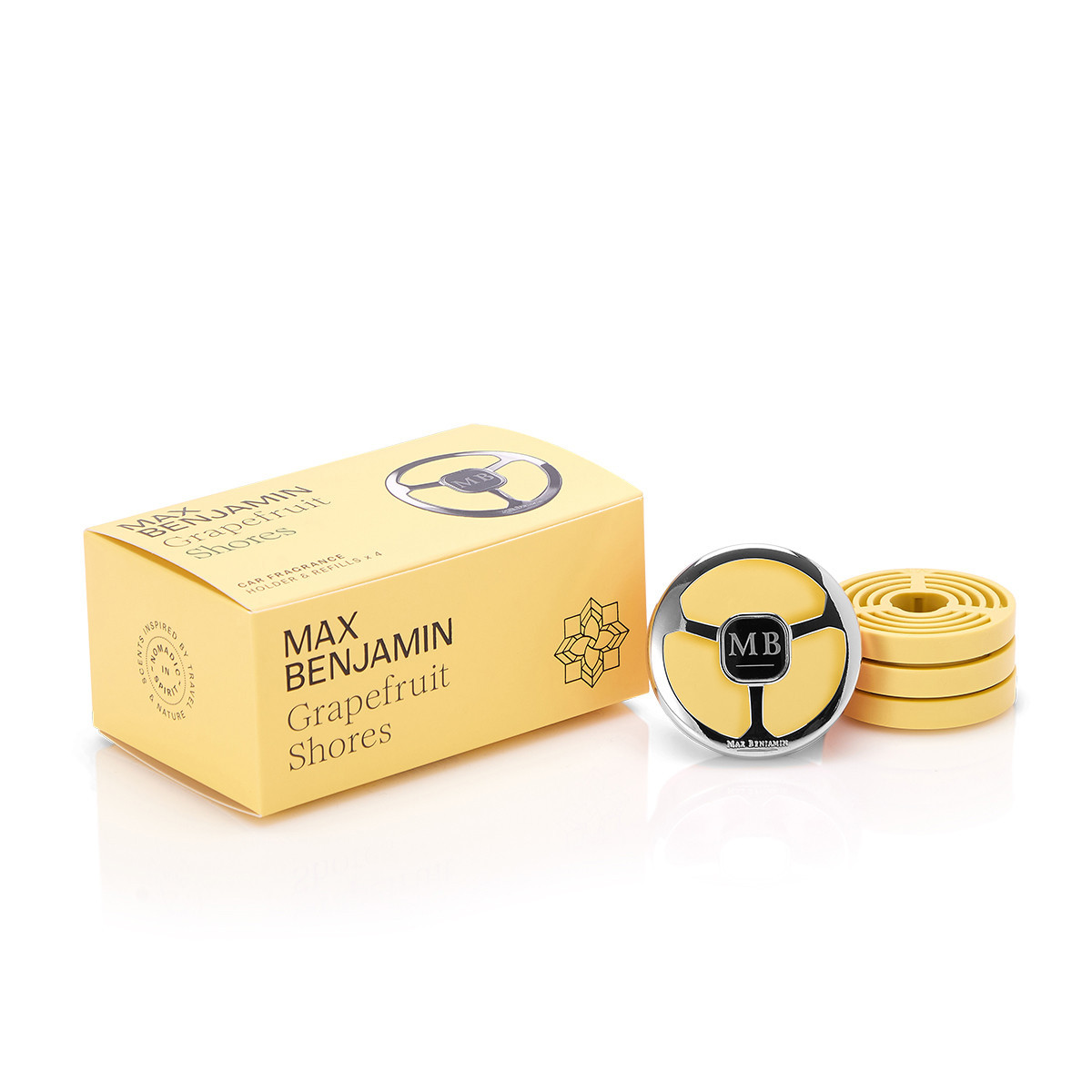 Max Benjamin Car Fragrance Gift Set Grapefruit Shores Kilkenny
