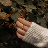9K Gold Claddagh Ring