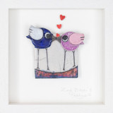 Rebeka Kahn 'Love Birds' 26 cm x 26 cm _0