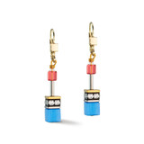 Coeur de Lion Rainbow GeoCUBE Drop Earrings