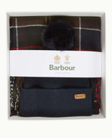 Dover Beanie & Hailes Scarf Gift Set Navy