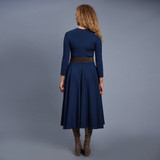 Lennon Courtney Full Moon Fit & Flare Dress navy 4