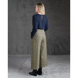 Enya Tweed Culottes Hacking Check