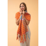 Ishbel Cosy Scarf Tangerine