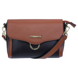 Liberty Greta Colour Block Flap Over Crossbody Bag 