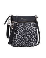 Roxy Leopard Slim Crossbody Bag