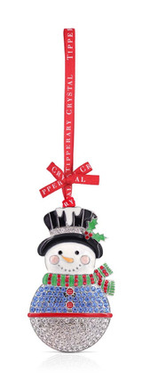 Exclusive Sparkling Snowman Christmas Decoration