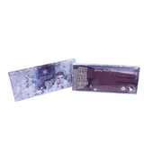 Ladies Luxury Wool Golves With Cuff Detail Mauve
