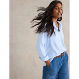 Sophie Organic Cotton Shirt Blue