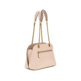 Guess Giully Dome Satchel Light Beige