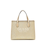 Guess Silvana Two Compartment Tote Gold