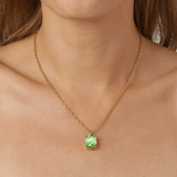 Barga Light Green Necklace