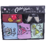 Ladies Cocktail Hour Socks 