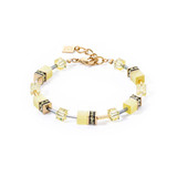 Yellow Geocube Bracelet 