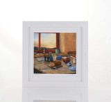 Reflection White Framed Art Print 