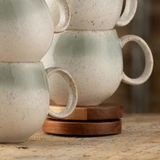 Acecia Wood Coasters Set Of 4 