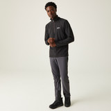 Men's Montes Lightweight Half Zip Fleece Ash_1